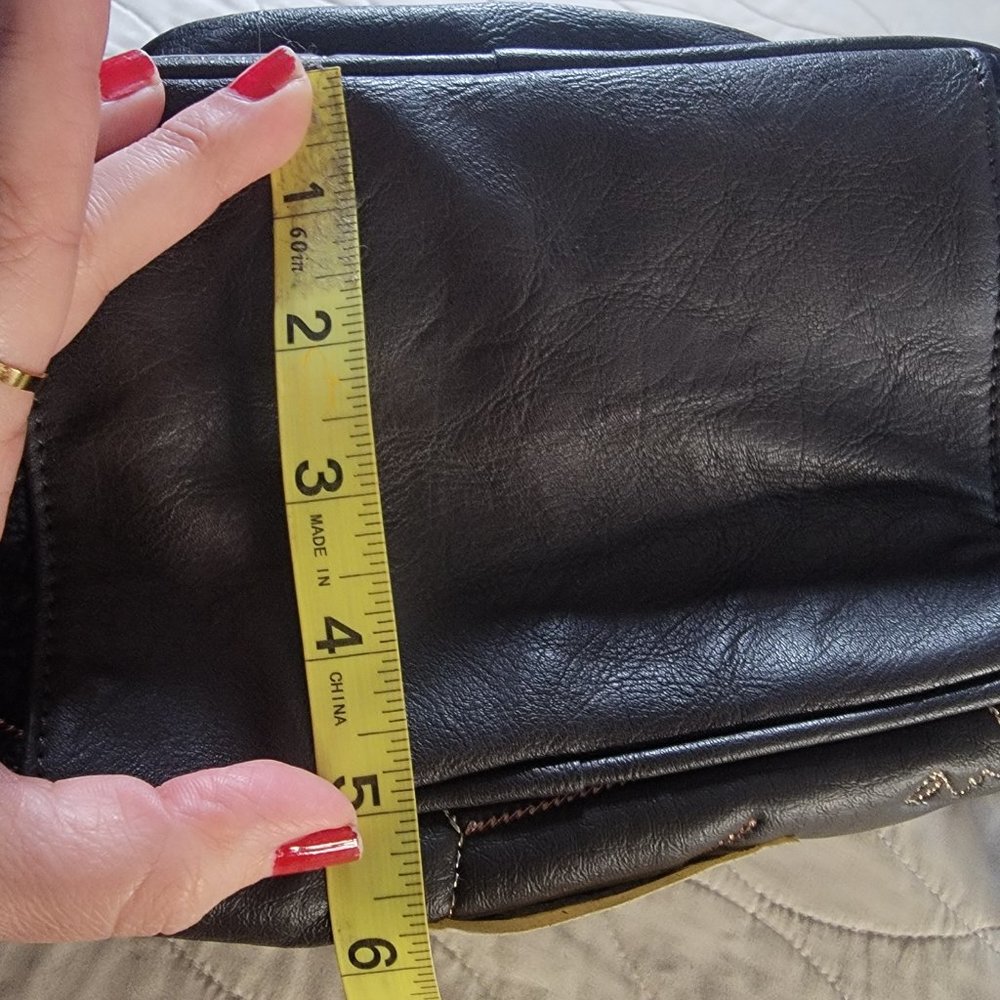 Anekke Artistic Brown and Black Crossbody Bag - Picture 11 of 11